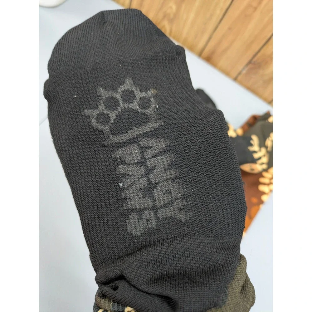 Gorpcore Dinosaur‎ Skeleton Raccoon Over Knee Socks Womens OS Camo Reckless